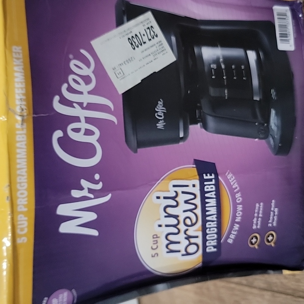 Mr Coffee Programmable Coffeemaker